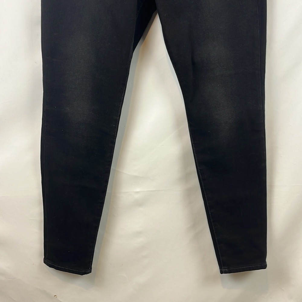 KUT from the Kloth Donna High-Rise Ankle Skinny Jeans in Black Size 6‎ - Picture 5 of 12